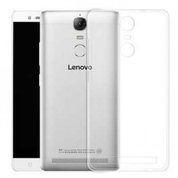 Lenovo K5 Note Kılıf Şeffaf Süper Silikon Kamera Korumalı