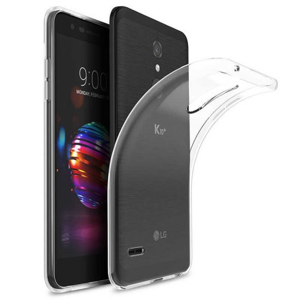 LG K11 Kılıf Şeffaf Süper Silikon Kamera Korumalı