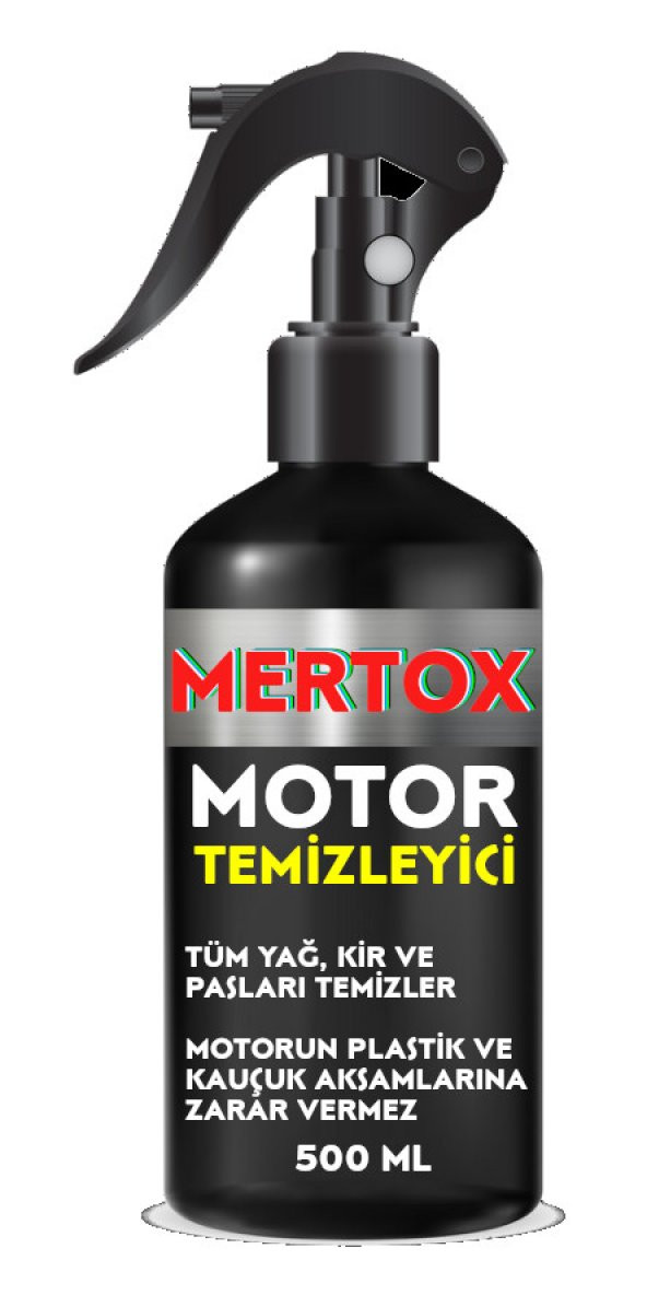 MERTOX ARAÇ ARABA OTOMOBİL OTO TEMİZLİK SETİ - MOTOR TEMİZLEYİCİ SPREY + JANT TEMİZLEYİCİ SPREY 2X500ML - 2