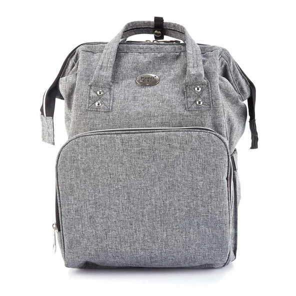 Tommybaby Lucca Anne Bebek Bakım Sırt Çantası-Ultra Hafif Keten Kumaş - 4