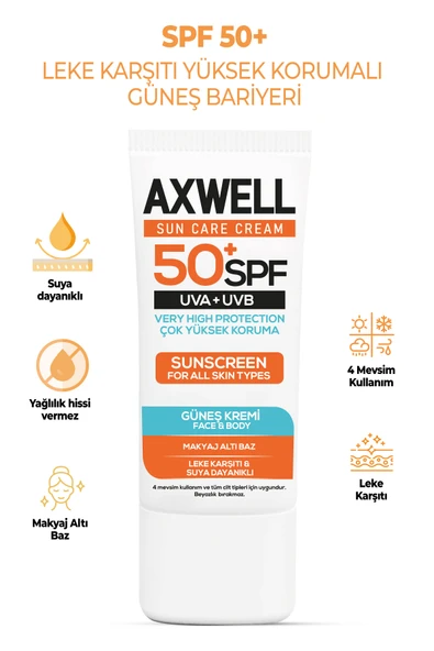 Sun Care Cream Güneş Kremi Yüksek Koruma 30 SPF 50ml