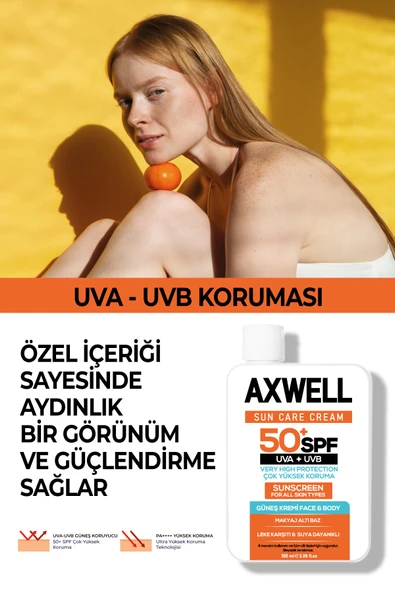Sun Care Cream Güneş Kremi Yüksek Koruma 30 SPF 100ml - 5