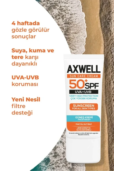 Sun Care Cream Güneş Kremi Yüksek Koruma 30 SPF 50ml - 2