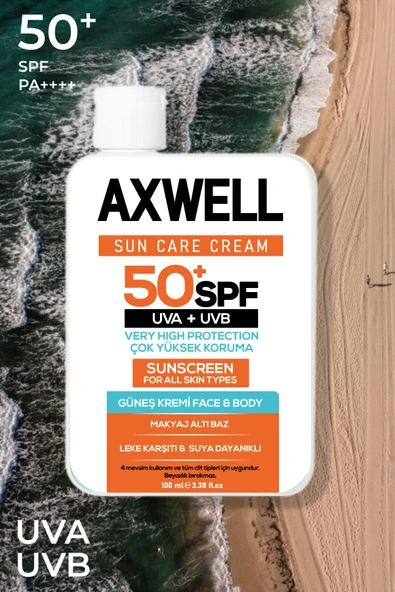 SPF 50'' Leke Karşıtı Nemlendirici Yüksek Koruma Güneş Kremi 100 ML - 4