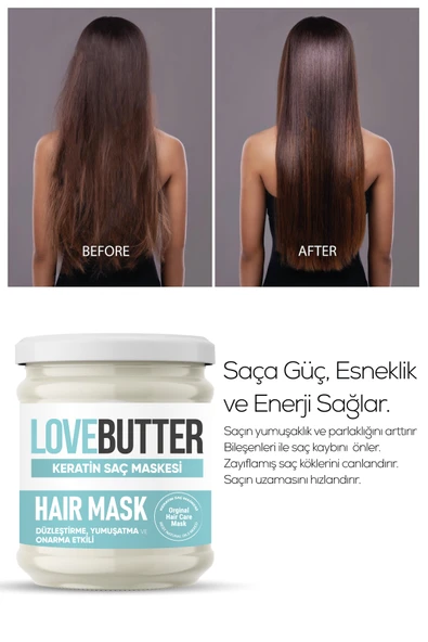 Keratin Saç Maskesi 190ml - 3
