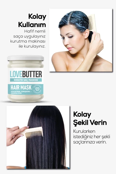 Keratin Saç Maskesi 190ml - 2