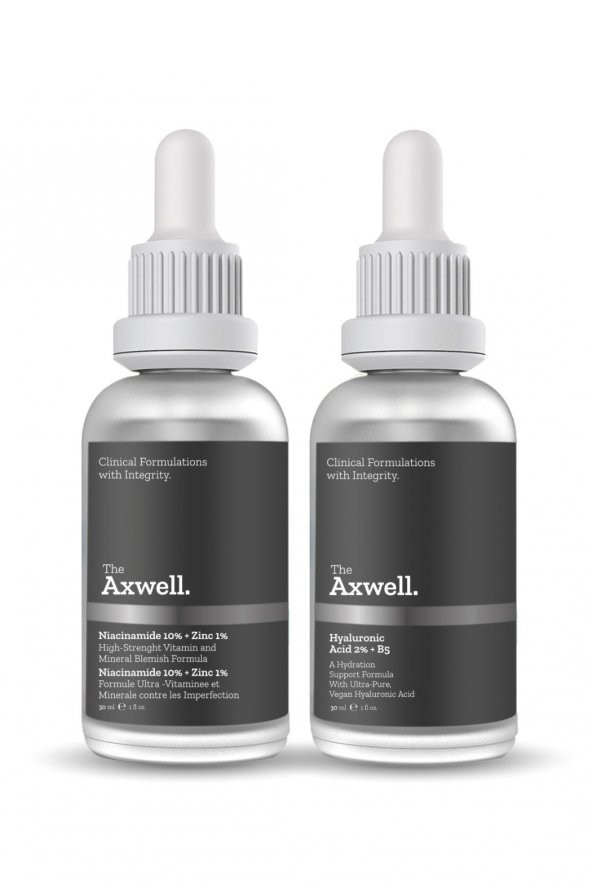 AXWELL Premium Gözenek, Siyah Nokta ve Akne(Sivilce) Giderici Bakım Serumu(Niacinamide 10 +Zınc Pca - 2
