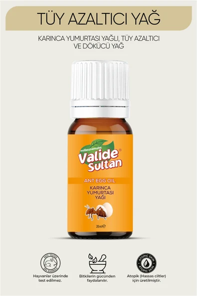 Tüy Azaltıcı Karınca Yumurtası Yağı 20ml 1 Adet - 3