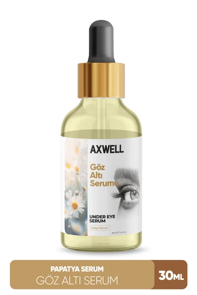 AXWELL Gerçek Papatya Taneli Göz Çevresi Serumu Kırışıklık Ve Morluk Karşıtı 30 ML