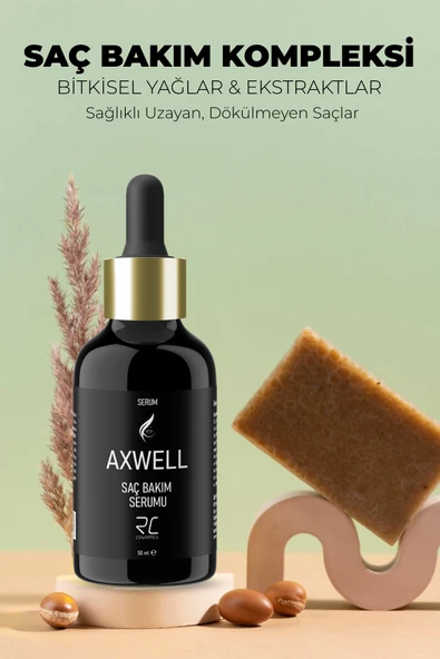 AXWELL SAÇ DÖKÜLMELERİNE KARŞI ONARICI BAKIM SERUMU 50ml - 3