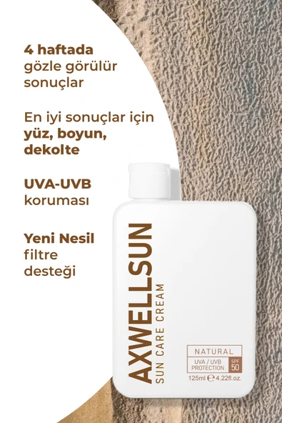 50 SPF'' Leke Karşıtı Nemlendirici Yüksek Koruma Güneş Kremi 125 ML - 2