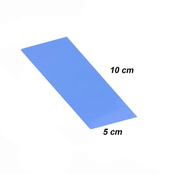 PrimeX PX-PAD10 10x5 cm 1mm 11Gr Yüksek İletken Termal Pad, Mavi Thermal Pad (M2 ssd, Chipset, Cep telefonu, Notebook, PS4,PS5 Uyumlu) - 2