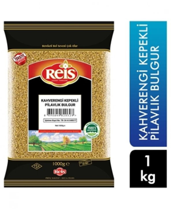 REİS KEPEKLİ PİLAVLIK BULGUR 1000 GR