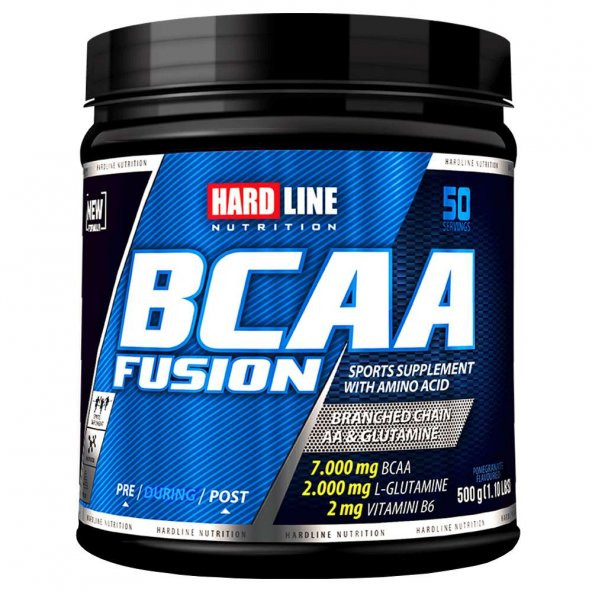 Hardline Nutrition Bcaa Fusion 500 Gram Bcaa Powder Nar Aromalı