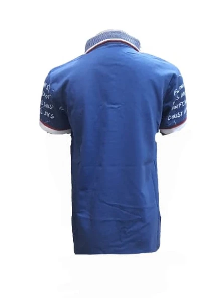 Petitox Çocuk Erkek Polo Yaka Baskılı T-shirt 4023 - 4