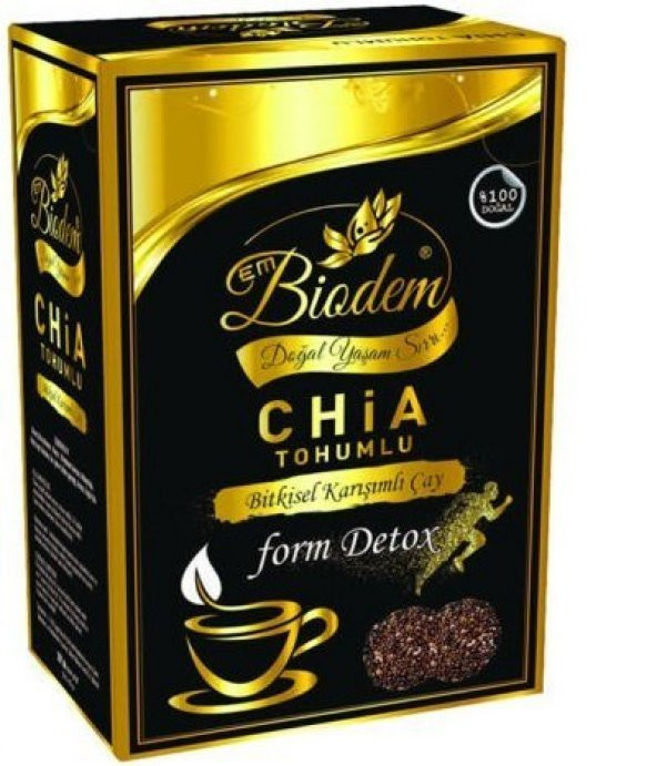 Chia Tohumlu Bitkisel Detox Çayı