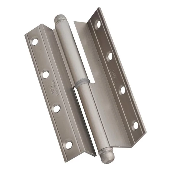Cumbalı Menteşe Aluminyum Saten 12cm