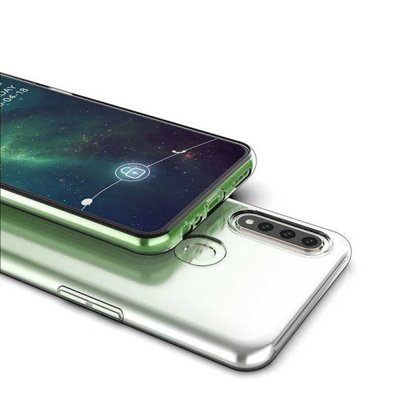 Oppo A31 Kılıf Şeffaf Süper Silikon Kamera Korumalı - 6