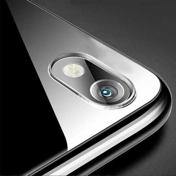 Xiaomi Redmi 7A Kılıf Şeffaf Süper Silikon Kamera Korumalı - 5