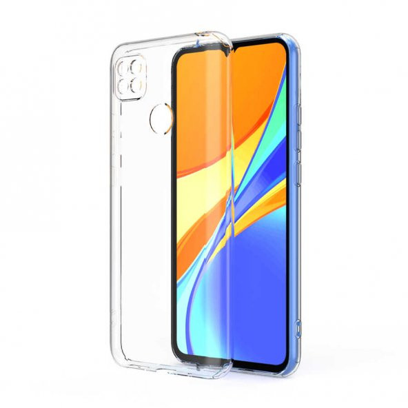 Xiaomi Redmi 9C Kılıf Kamera Korumalı Şeffaf Süper Silikon Kapak - 5