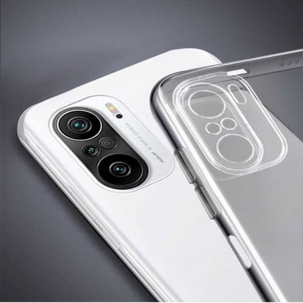 Xiaomi Redmi Note 10S Kılıf Şeffaf Süper Silikon Kamera Korumalı - 3