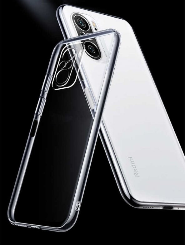 Xiaomi Redmi Note 10S Kılıf Şeffaf Süper Silikon Kamera Korumalı - 5