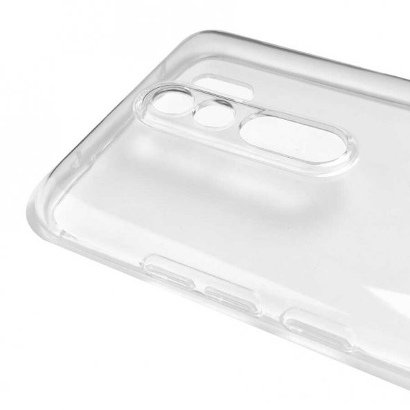 Xiaomi Redmi Note 8 Pro Kılıf Kamera Korumalı Şeffaf Süper Silikon Kapak - 3