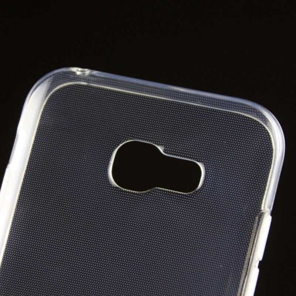 Samsung Galaxy A5 2017 Kılıf Şeffaf Süper Silikon Kamera Korumalı - 3
