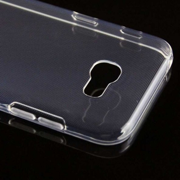 Samsung Galaxy A5 2017 Kılıf Şeffaf Süper Silikon Kamera Korumalı - 4