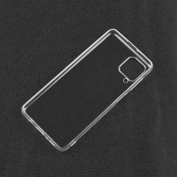 Samsung Galaxy A22 4G Kılıf Şeffaf Süper Silikon Kapak - 5