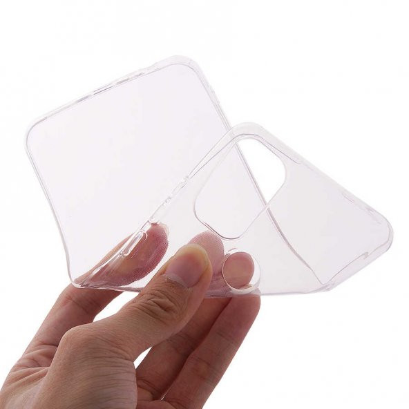 General Mobile 21 Plus Kılıf Şeffaf Süper Silikon Kapak - 5