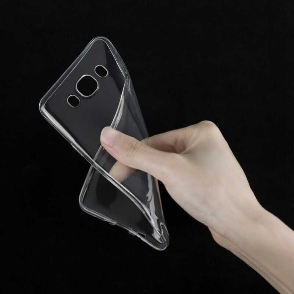 Samsung Galaxy J5 2016 Kılıf Şeffaf Süper Silikon Kapak - 4