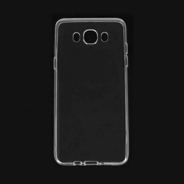 Samsung Galaxy J5 2016 Kılıf Şeffaf Süper Silikon Kapak - 5