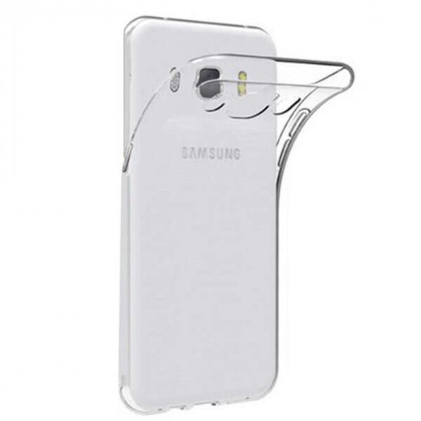 Samsung Galaxy J2 Kılıf Şeffaf Süper Silikon Kapak