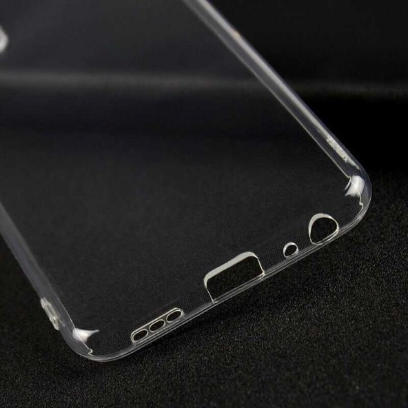 Vivo Y20 Kılıf Şeffaf Süper Silikon Kapak - 9