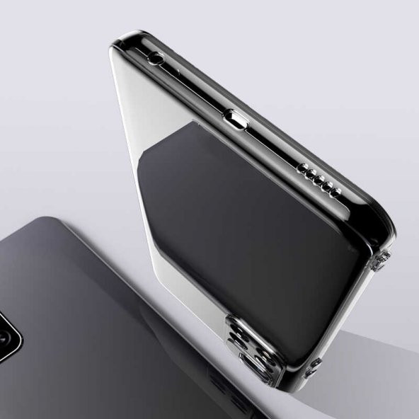 Xiaomi Redmi Note 11 Global Kılıf Şeffaf Süper Silikon Kapak - 4