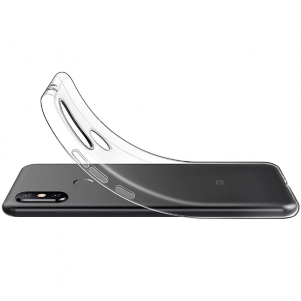 Xiaomi Redmi Note 5 Pro Kılıf Şeffaf Süper Silikon Kapak - 4