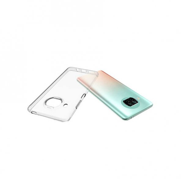 Xiaomi Redmi Note 9 Pro 5G Kılıf Şeffaf Süper Silikon Kapak - 2