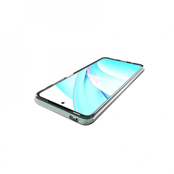 Xiaomi Redmi Note 9 Pro 5G Kılıf Şeffaf Süper Silikon Kapak - 3