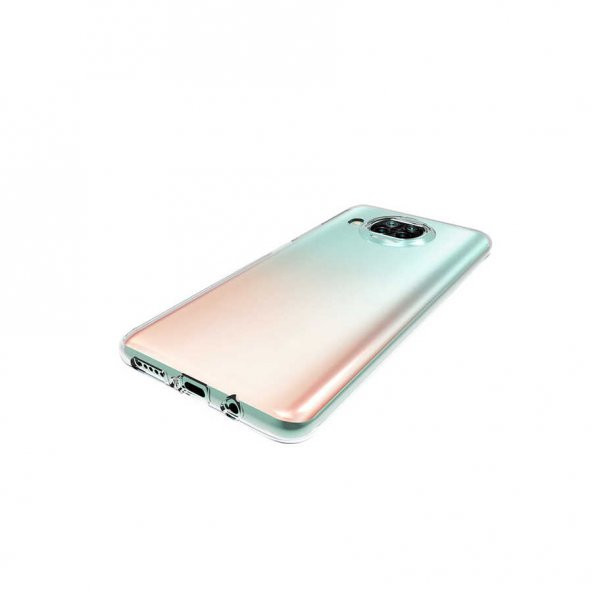 Xiaomi Redmi Note 9 Pro 5G Kılıf Şeffaf Süper Silikon Kapak - 8