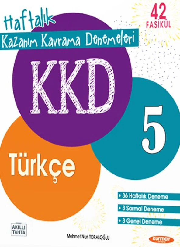 5.Sınıf KKD Türkçe Denemeleri Kurmay Yayınları