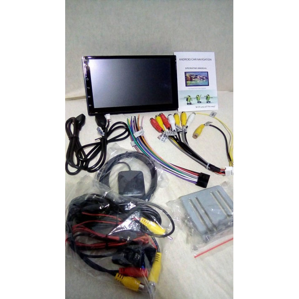 7 inch 2Din 2/32gb. 2gb Ram'li ve 32gb ROm ile Universal Android 13 Yeni Double Ekran Teyp Multimedya - 3