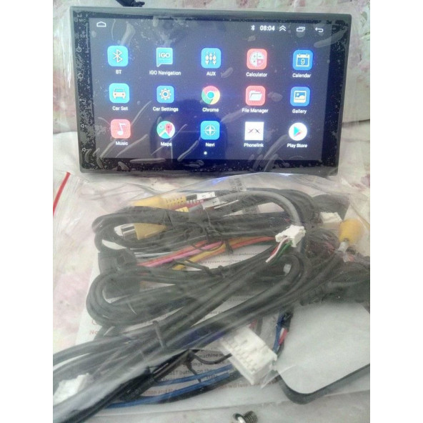 7 inch 2Din 2/32gb. 2gb Ram'li ve 32gb ROm ile Universal Android 13 Yeni Double Ekran Teyp Multimedya - 6