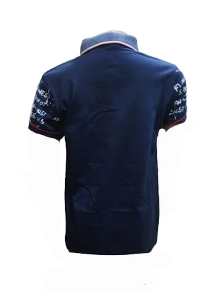 Petitox Çocuk Erkek Polo Yaka Baskılı T-shirt 3023 - 3
