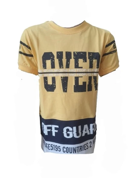 Petitox Çocuk Erkek Baskılı T-shirt 3003 - 3