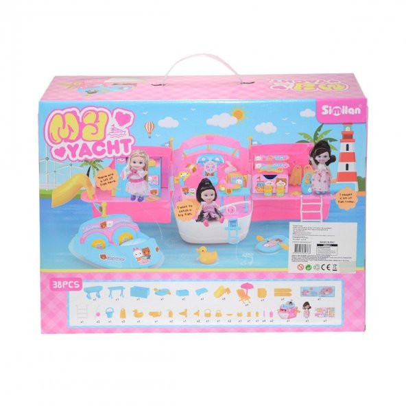 Gepettoys QL078 Gepettoys, Benim Yatım Oyun Seti - My Yacht / +3 yaş - 2