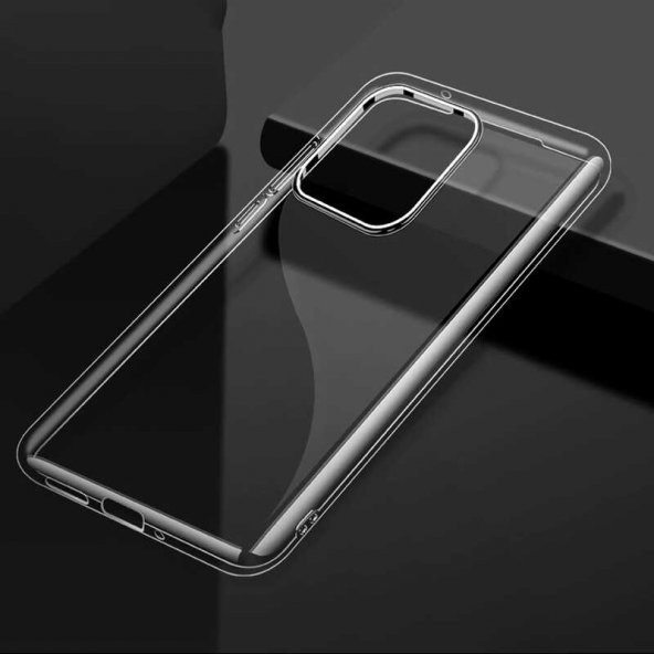 Huawei P40 Kılıf Şeffaf Süper Silikon Kapak - 3
