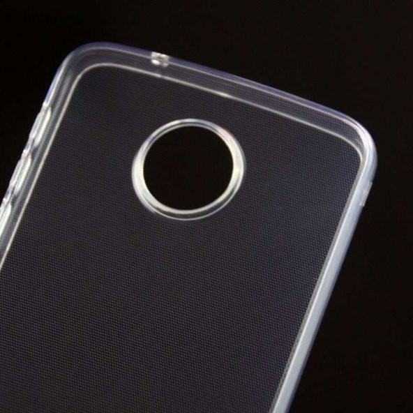 Lenovo Moto Z Play Kılıf Şeffaf Süper Silikon Kapak - 11