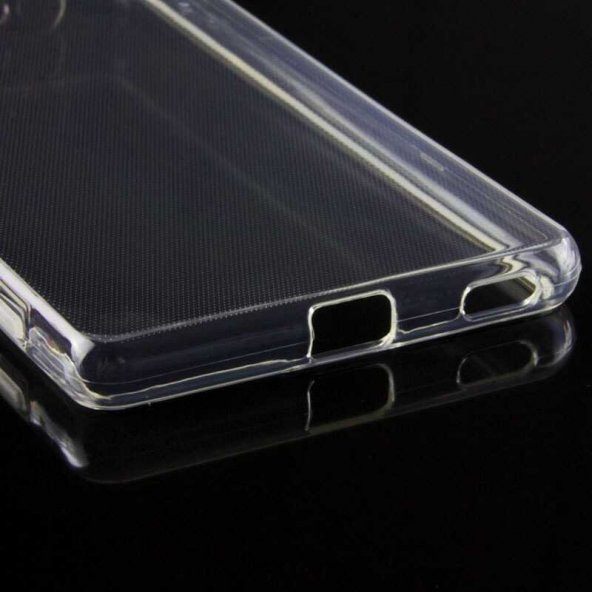 Sony Xperia M5 Kılıf Şeffaf Süper Silikon Kapak - 2