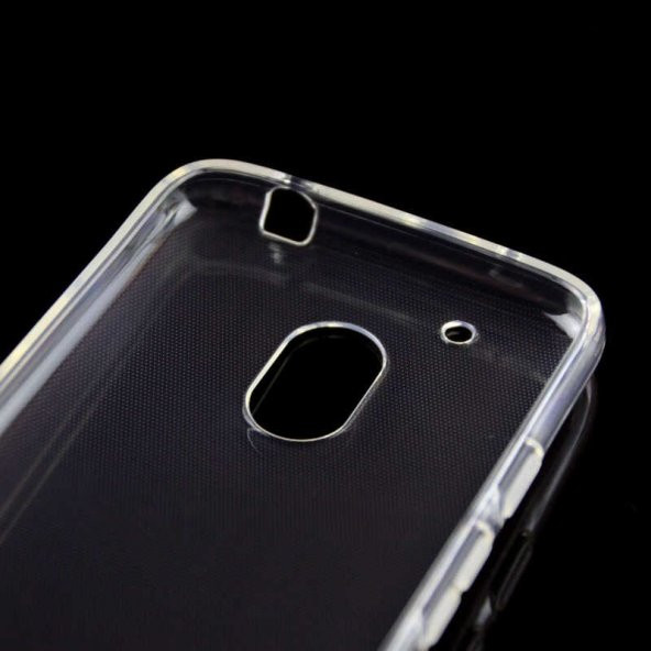 Lenovo Moto G4 Kılıf Şeffaf Süper Silikon Kapak - 4
